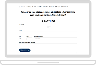 Passos para começar passo 1